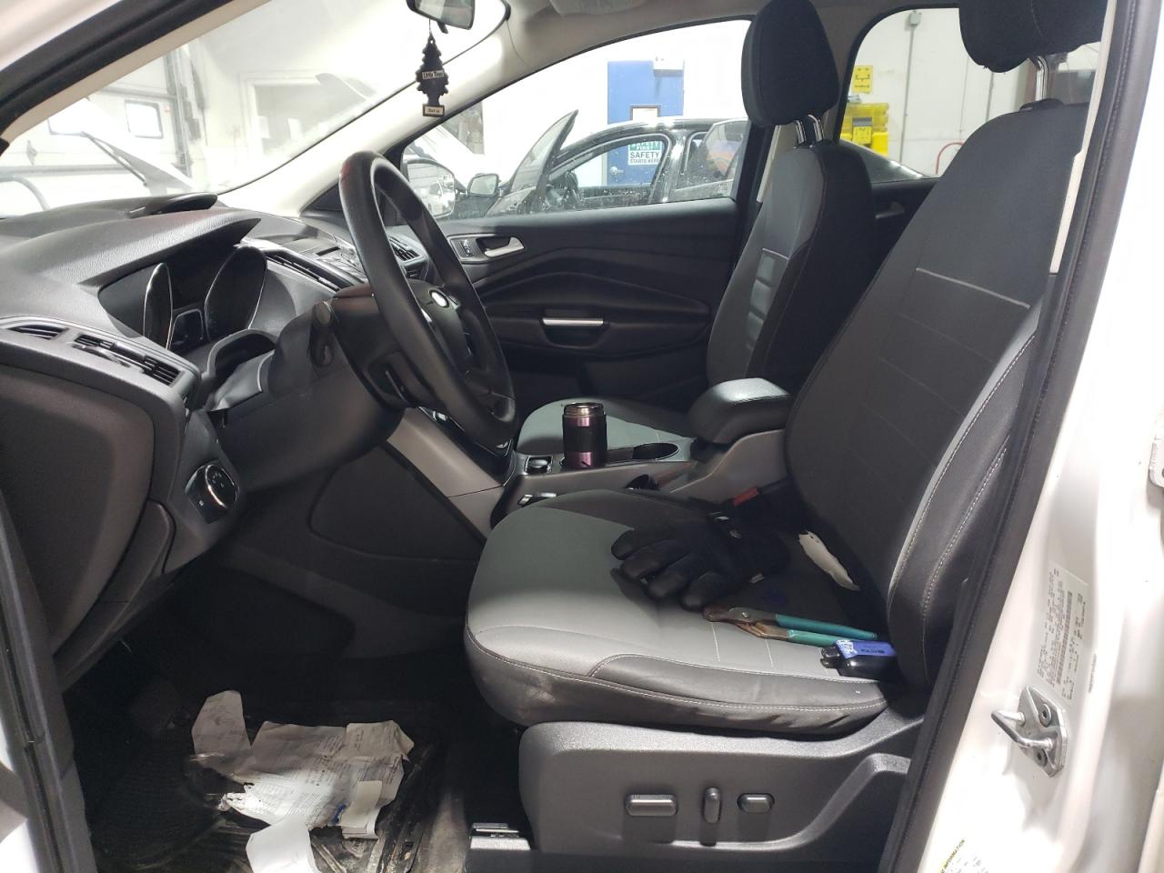 2015 Ford Escape VIN 1FMCU0GX0FUA78893 Copart auction photo, vandalism / side damage thumbnail 7