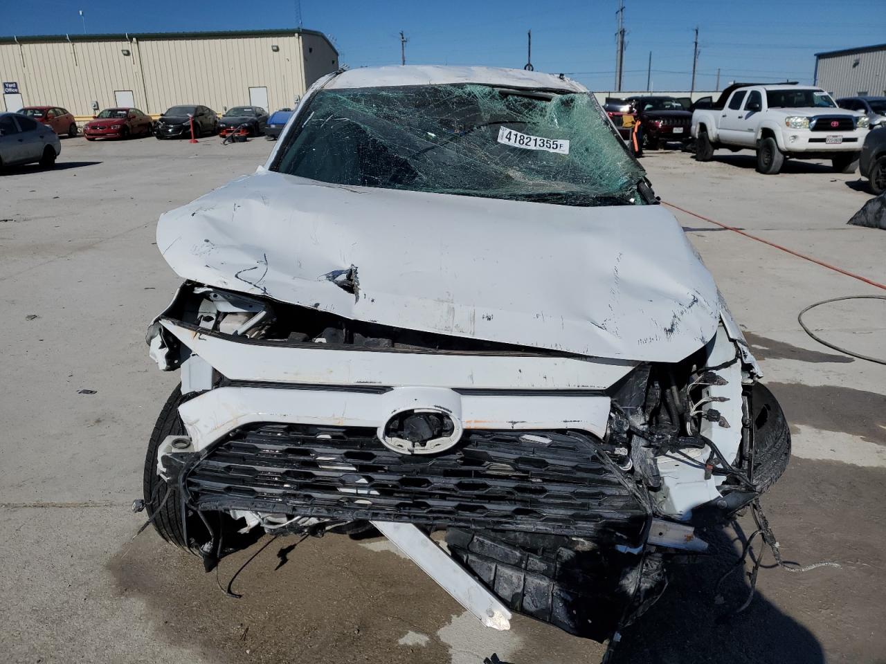 2020 Toyota RAV 4 VIN 2T3H1RFV3LW080594 Copart auction photo, rollover damage thumbnail 5
