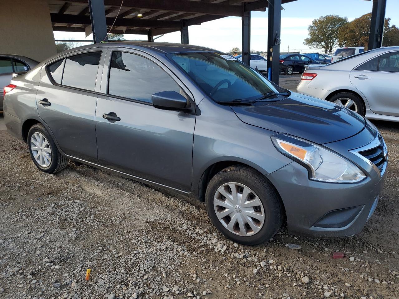 2018 Nissan Versa VIN 3N1CN7AP7JL823776 Copart auction photo, side damage thumbnail 4