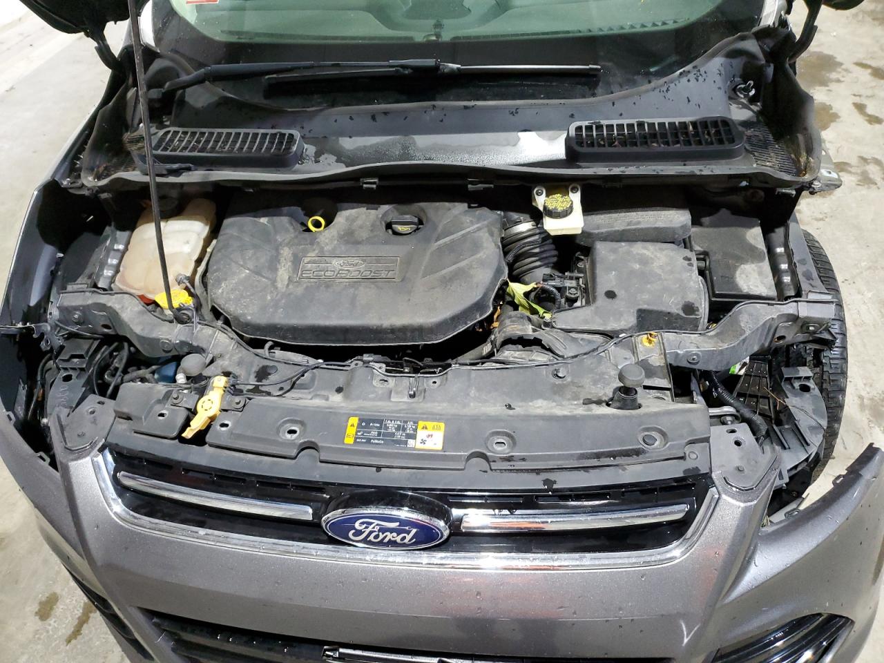 2013 Ford Escape VIN 1FMCU9J91DUB34917 Copart auction photo, front end damage thumbnail 12