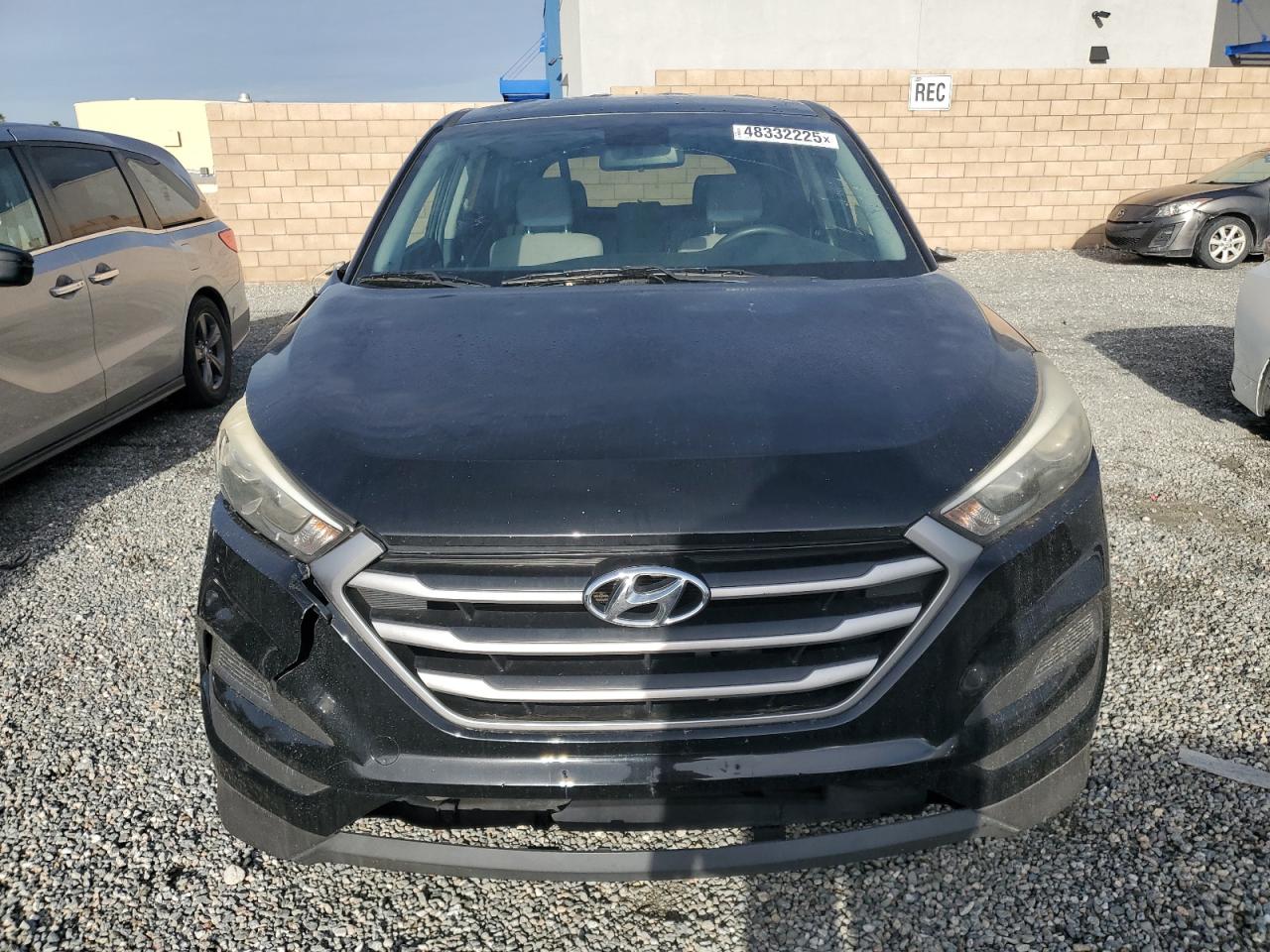 2018 Hyundai Tucson VIN KM8J23A45JU645265 Copart auction photo, vandalism / front end damage thumbnail 5
