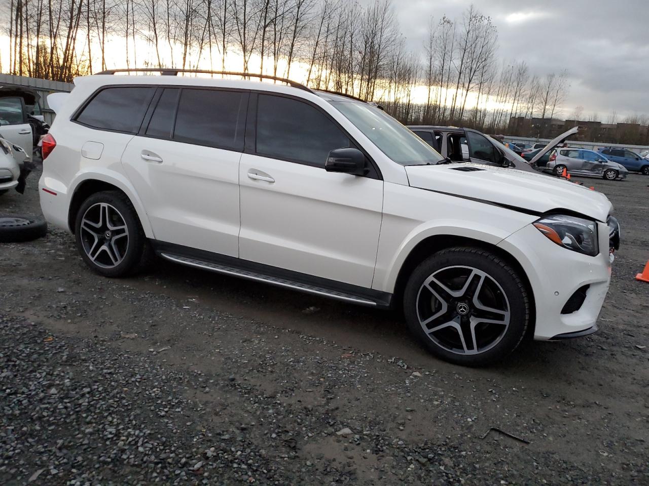 2019 Mercedes-Benz GLS-klasse VIN 4JGDF7DE4KB241223 Copart auction photo, front end damage thumbnail 4