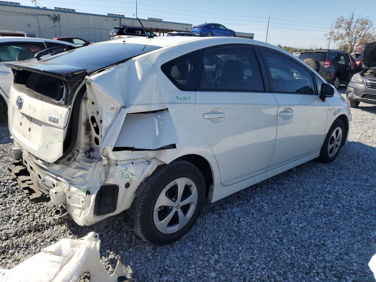 2015 Toyota Prius VIN JTDKN3DU7F1880643 Copart auction photo, rear end damage thumbnail 3