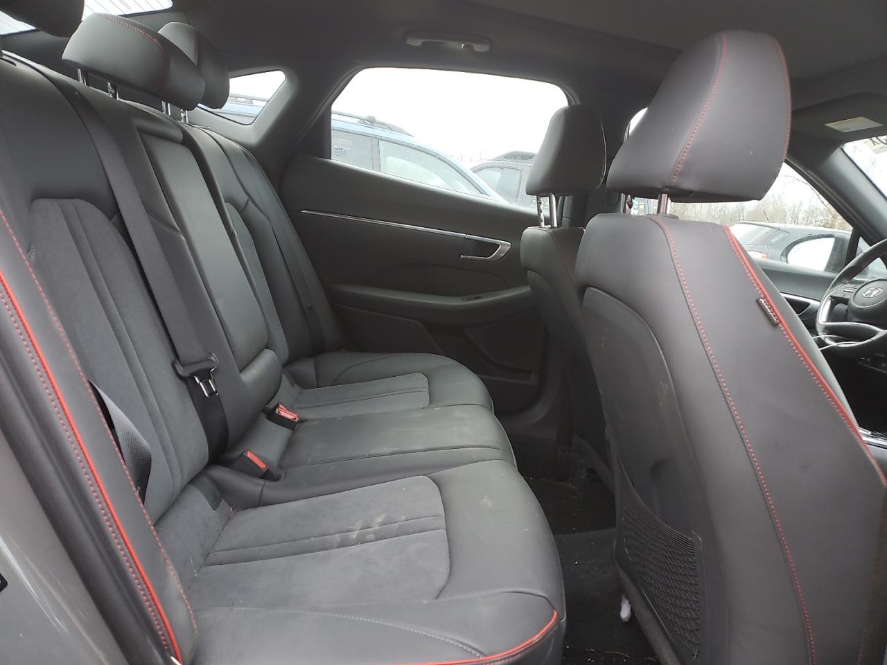 2022 Hyundai Sonata VIN KMHL44J23NA211411 Copart auction photo, rear end damage thumbnail 10