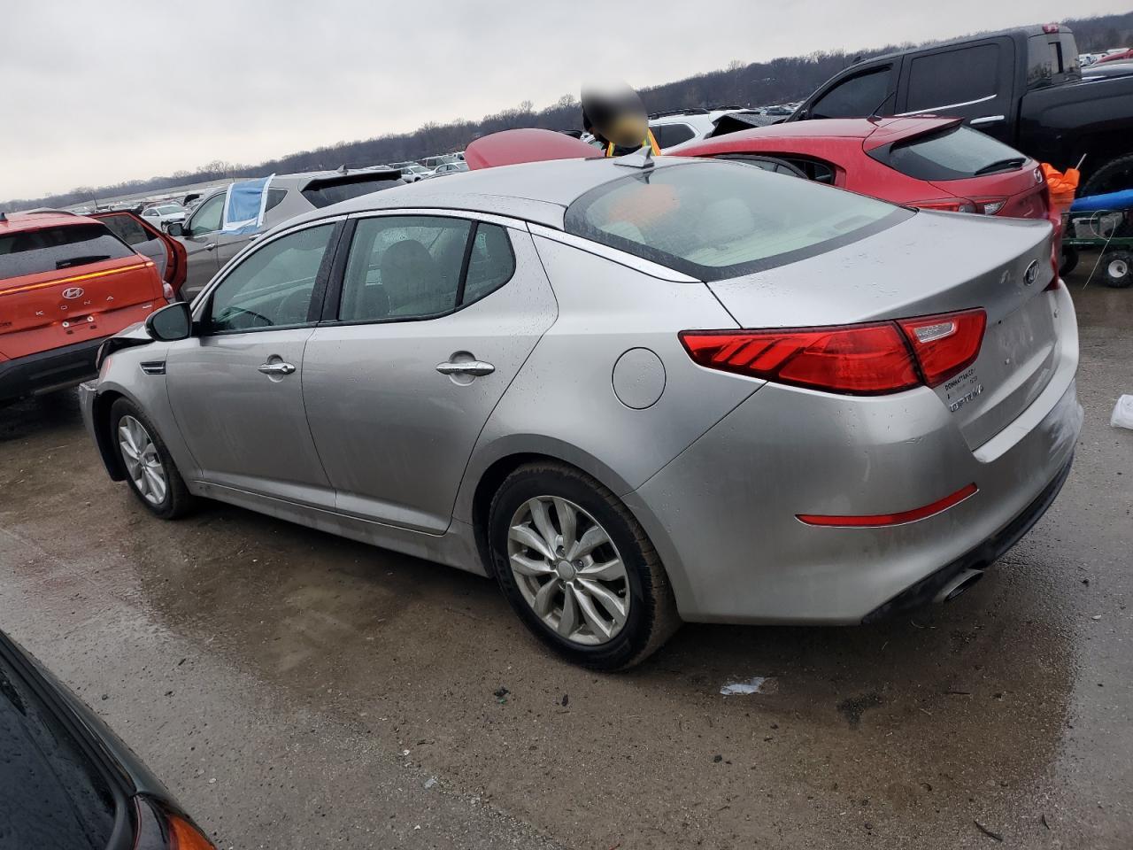 2015 KIA Optima VIN 5XXGM4A75FG466648 Copart auction photo, front end damage thumbnail 2