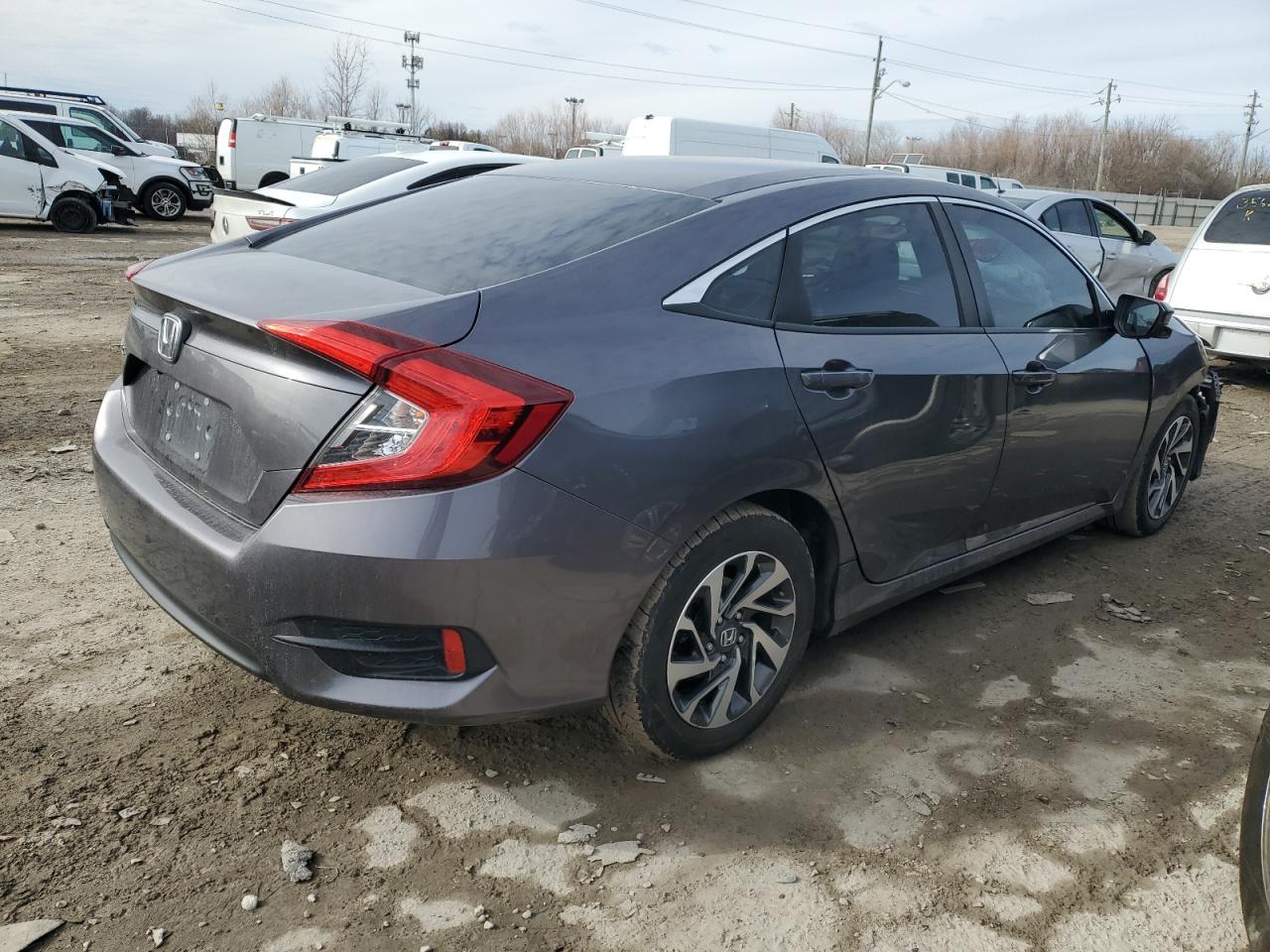 2016 Honda Civic VIN 19XFC2F85GE092198 Copart auction photo, front end / minor dent/scratches damage thumbnail 3