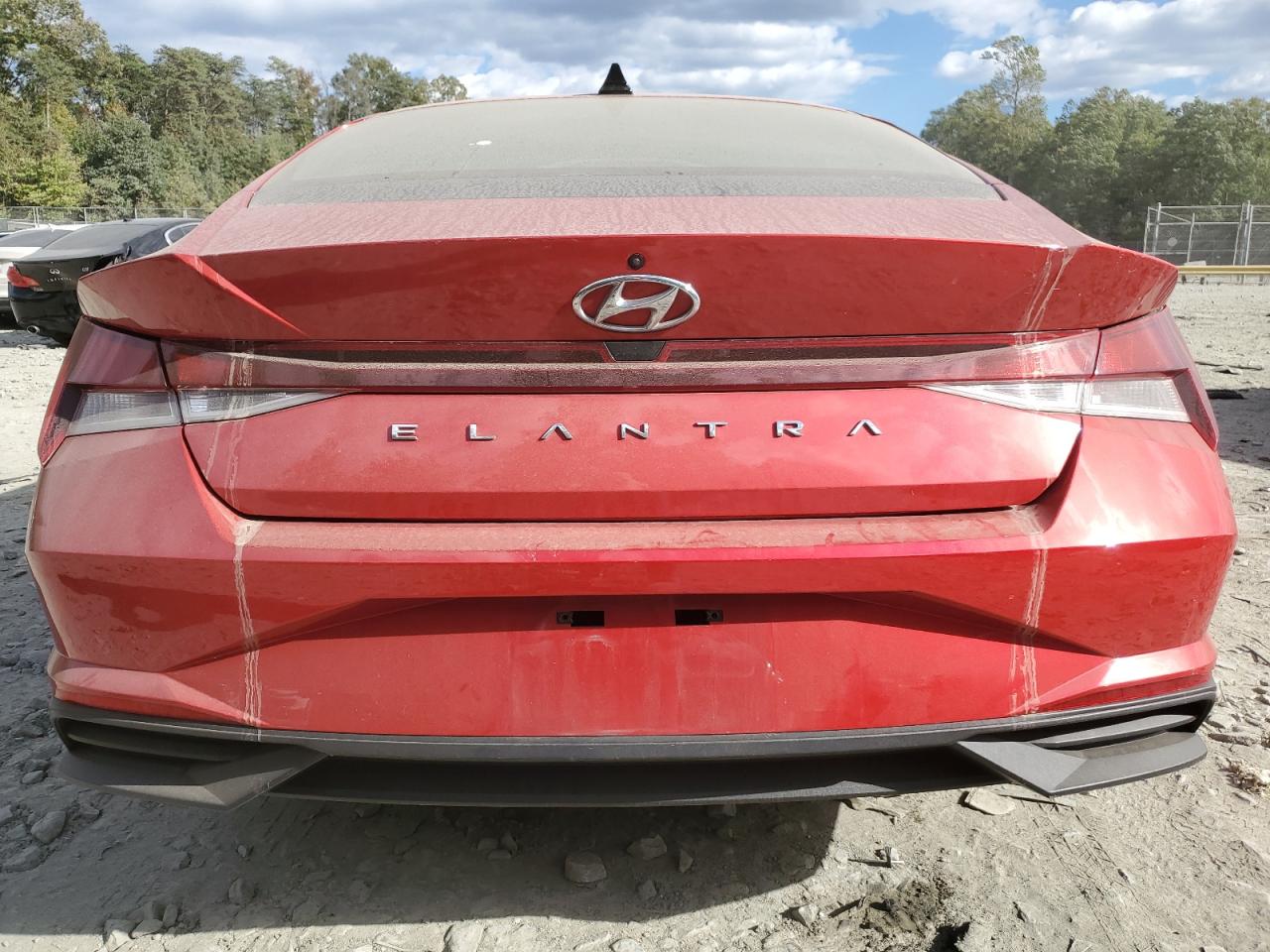 2021 Hyundai Elantra VIN 5NPLL4AG5MH034872 Copart auction photo, front end / side damage thumbnail 6