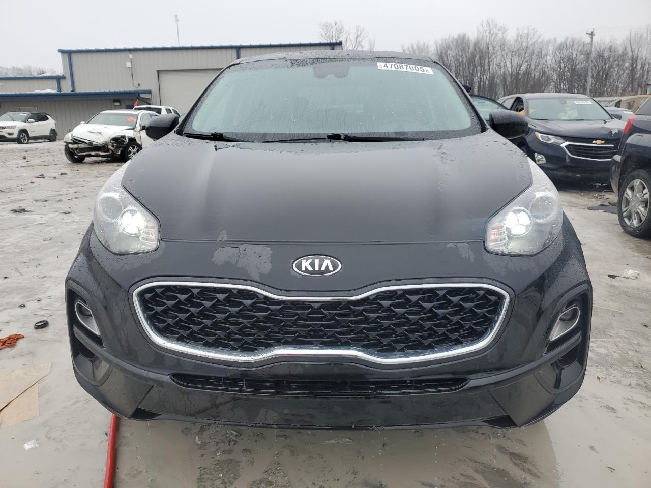 2021 KIA Sportage VIN KNDPMCAC8M7939262 Copart auction photo, side damage thumbnail 5