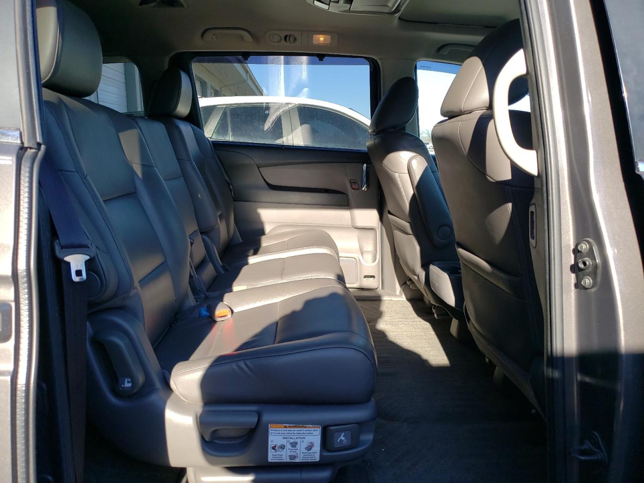 2015 Honda Odyssey VIN SFNRL5H60FB009134 Copart auction photo, front end damage thumbnail 11