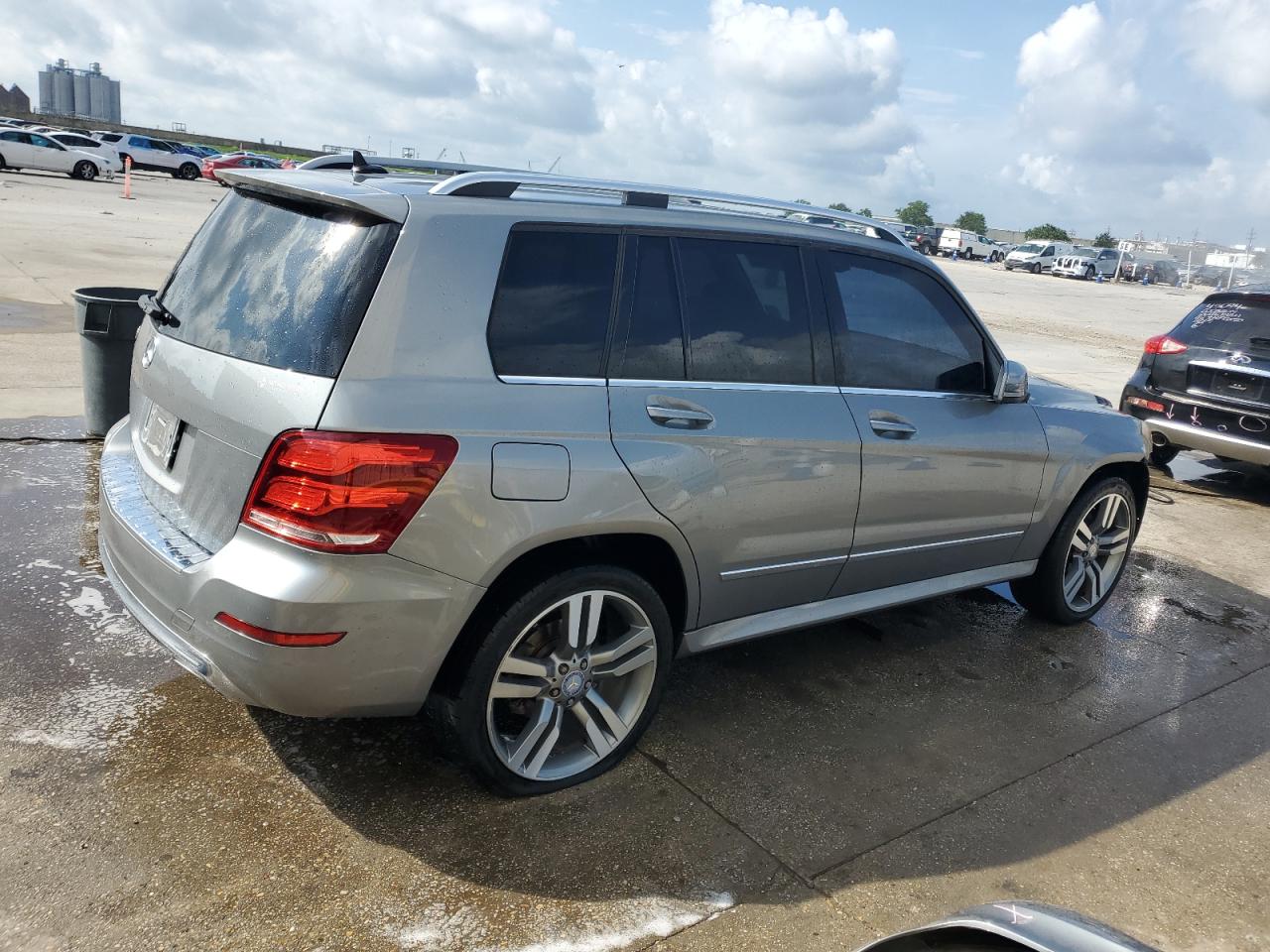 2013 Mercedes-Benz GLK-klasse VIN WDCGG5HB3DG023972 Copart auction photo, front end damage thumbnail 3