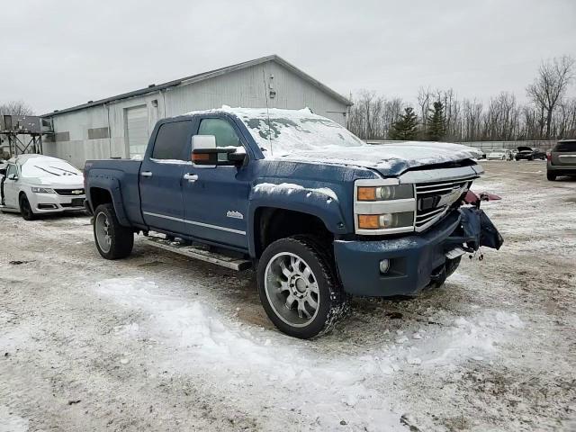 2016 Chevrolet Silverado VIN 1GC1KXE81GF176715 Copart auction photo, front end / side damage thumbnail 11