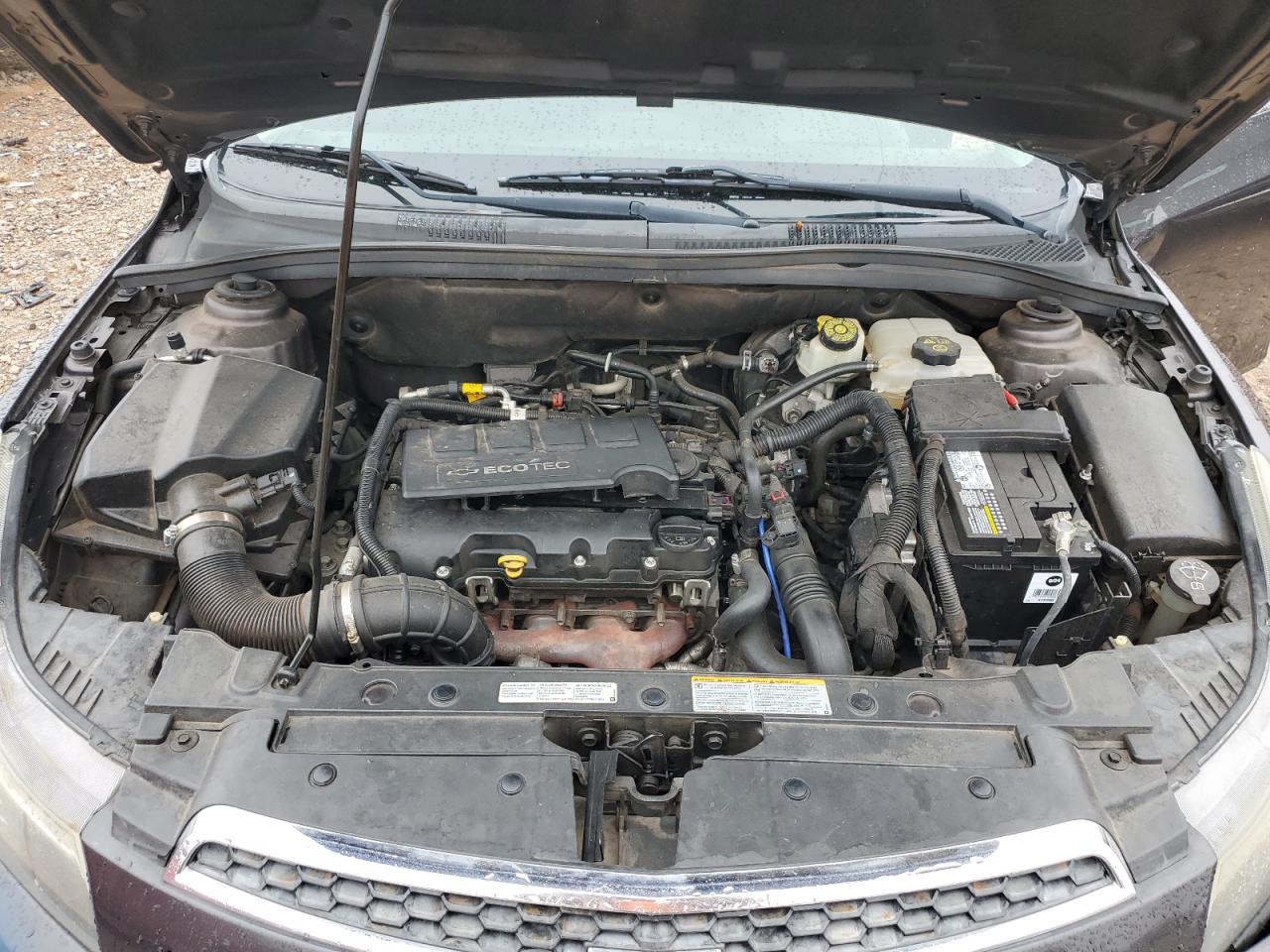 2014 Chevrolet Cruze VIN 1G1PC5SB3E7158843 Copart auction photo, front end / side damage thumbnail 13