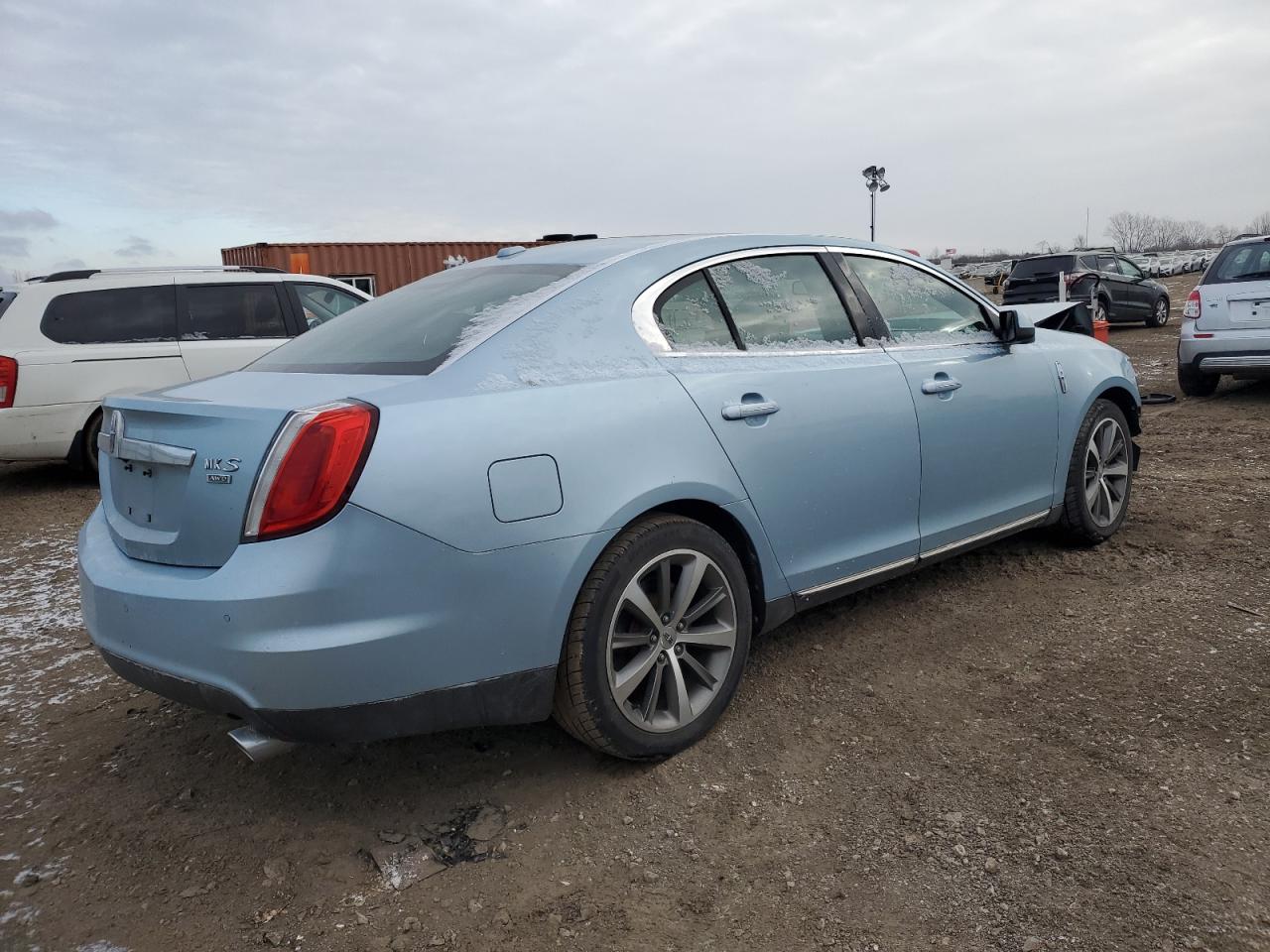 2009 Lincoln MKS VIN 1LNHM94RX9G600982 Copart auction photo, front end damage thumbnail 3