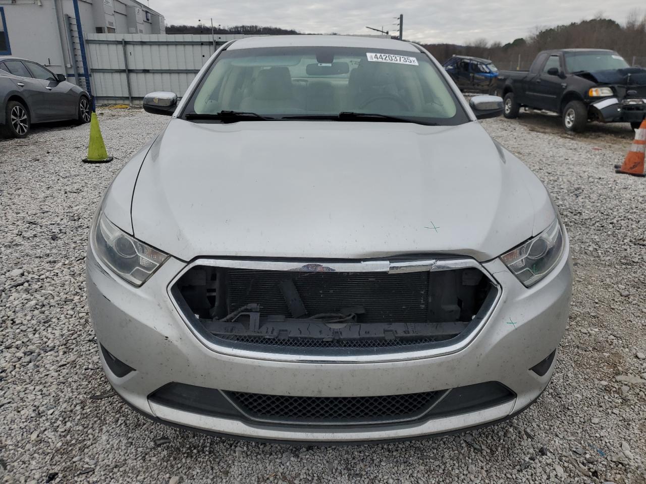 2013 Ford Taurus VIN 1FAHP2F81DG233864 Copart auction photo, front end damage thumbnail 5