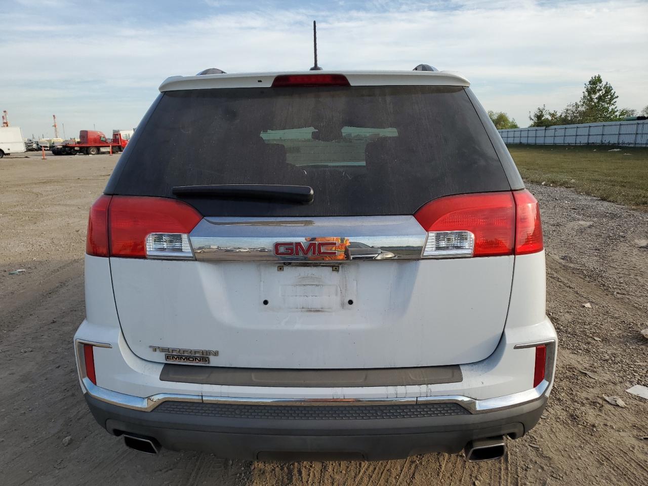 2016 GMC Terrain VIN 2GKFLPE39G6188195 Copart auction photo, front end damage thumbnail 6