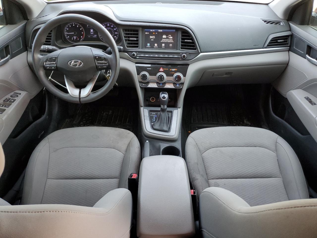 2019 Hyundai Elantra VIN KMHD84LF0KU744710 Copart auction photo, front end / minor dent/scratches damage thumbnail 8