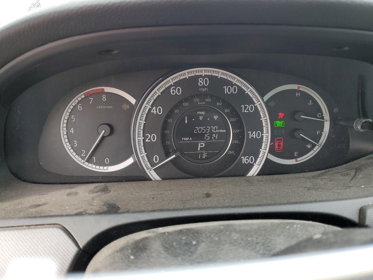 2014 Honda Accord VIN 1HGCR2F36EA226904 Copart auction photo, all over damage thumbnail 9