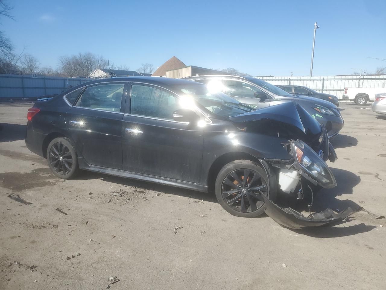 2018 Nissan Sentra VIN 3N1AB7APXJY232604 Copart auction photo, front end / mechanical damage thumbnail 4