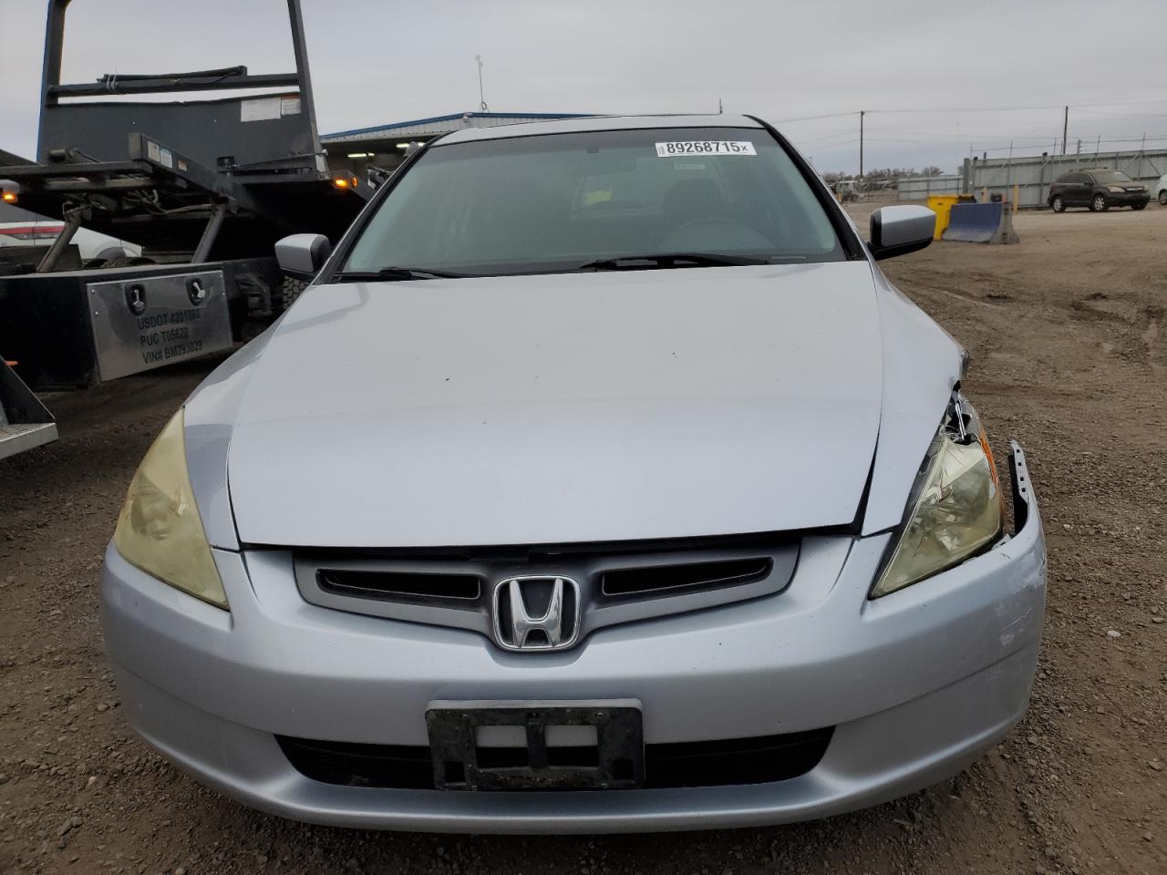 2004 Honda Accord VIN 1HGCM665X4A008406 Copart auction photo, front end damage thumbnail 5