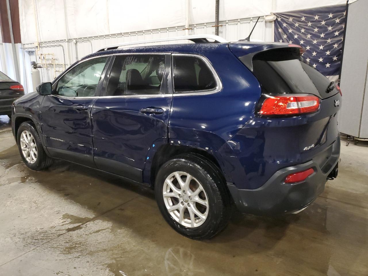2015 Jeep Grand Cherokee VIN 1C4PJMCS6FW528762 Copart auction photo, side / front end damage thumbnail 2
