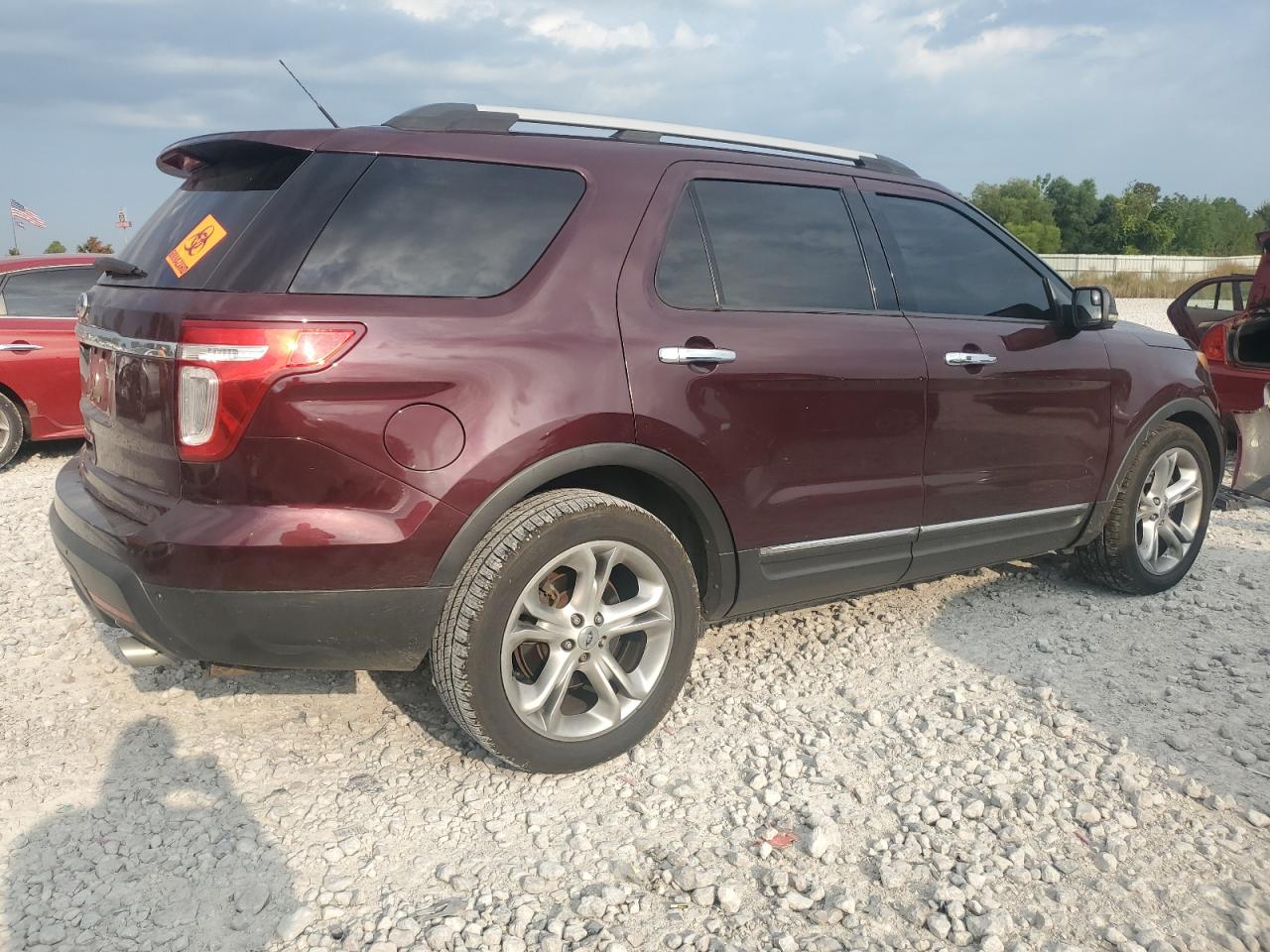 2011 Ford Explorer VIN 1FMHK7F89BGA57953 Copart auction photo, burn - interior damage thumbnail 3