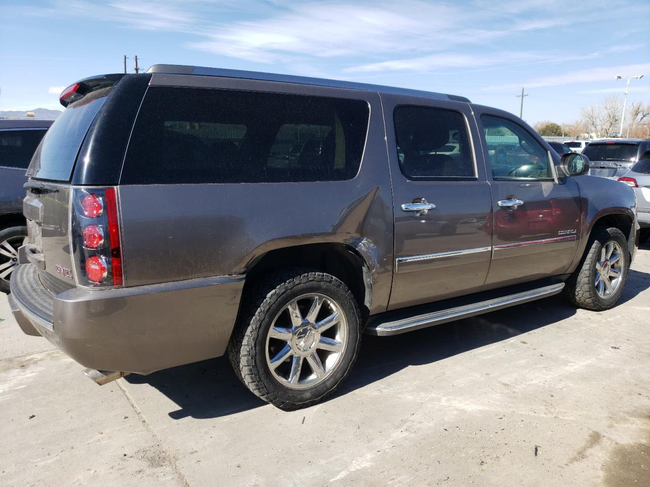 2013 GMC Yukon VIN 1GKS2MEF8DR372599 Copart auction photo, rear end / front end damage thumbnail 3