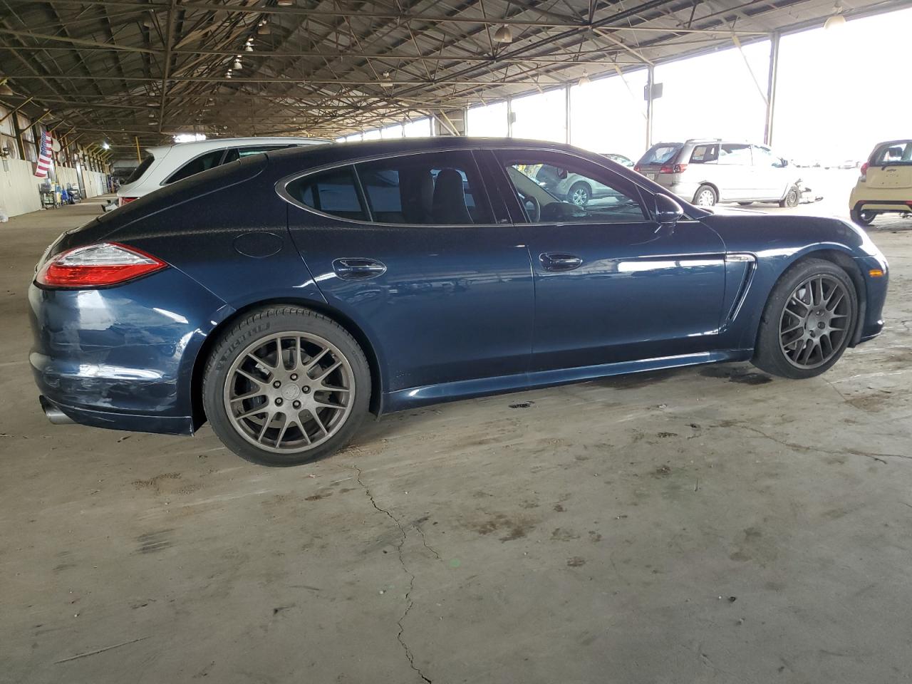 2010 Porsche Panamera VIN WP0AB2A76AL063450 Copart auction photo, rear end damage thumbnail 3