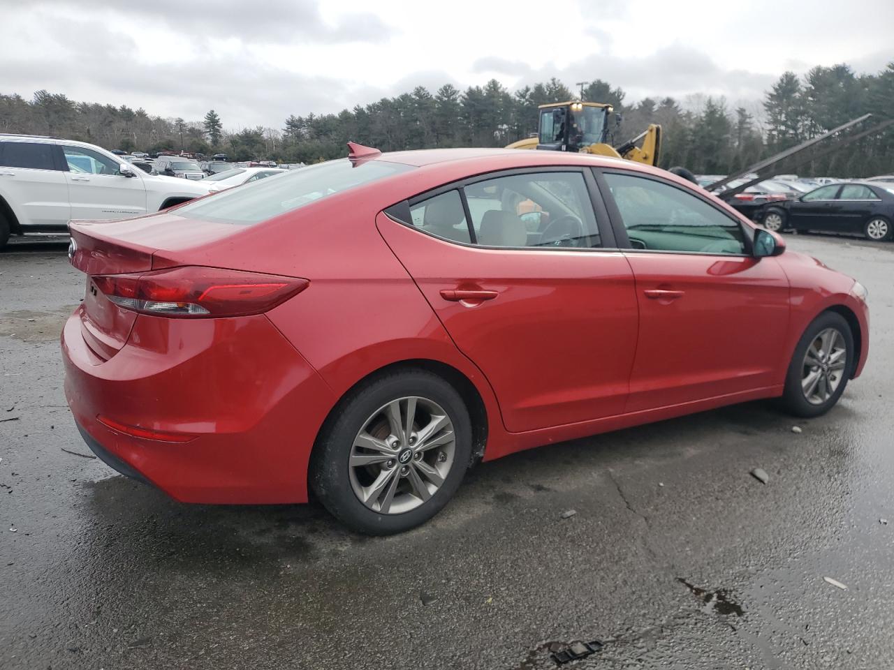 2017 Hyundai Elantra VIN 5NPD84LF7HH169691 Copart auction photo, front end damage thumbnail 3