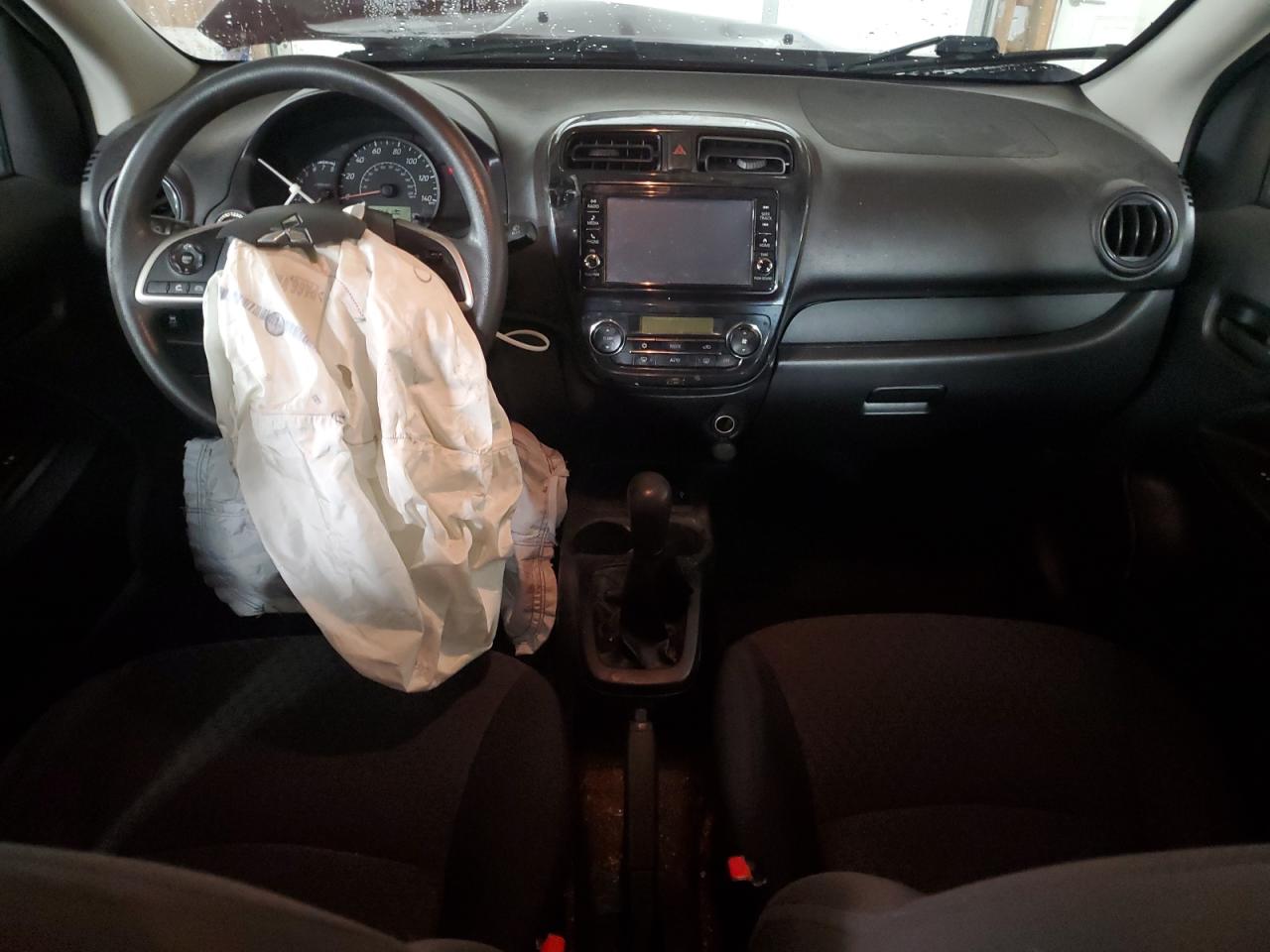 2020 Mitsubishi Mirage VIN ML32A3HJ9LH004514 Copart auction photo, front end damage thumbnail 8