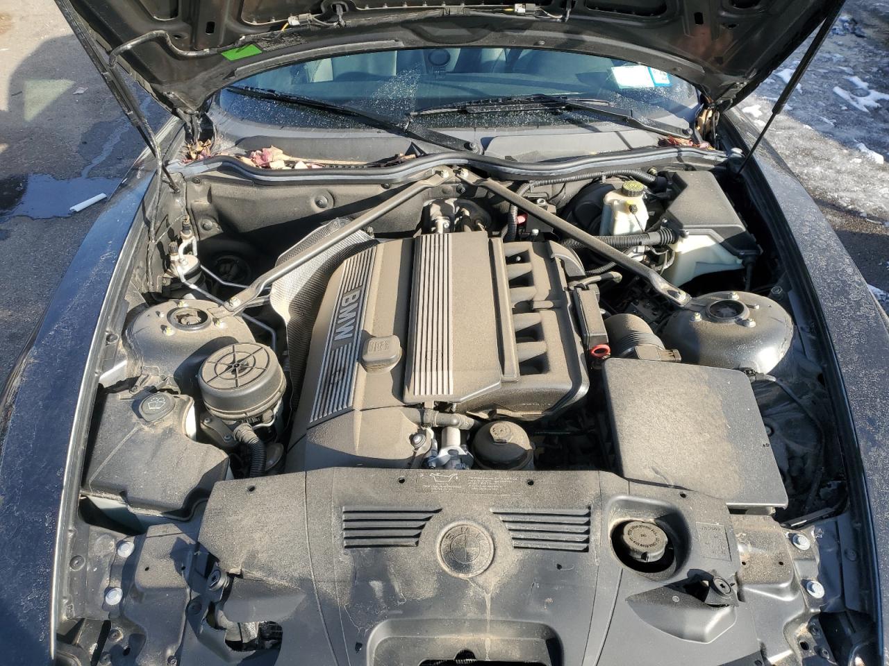 2003 BMW Z4 VIN 4USBT53403LU04182 Copart auction photo, rear end / front end damage thumbnail 11