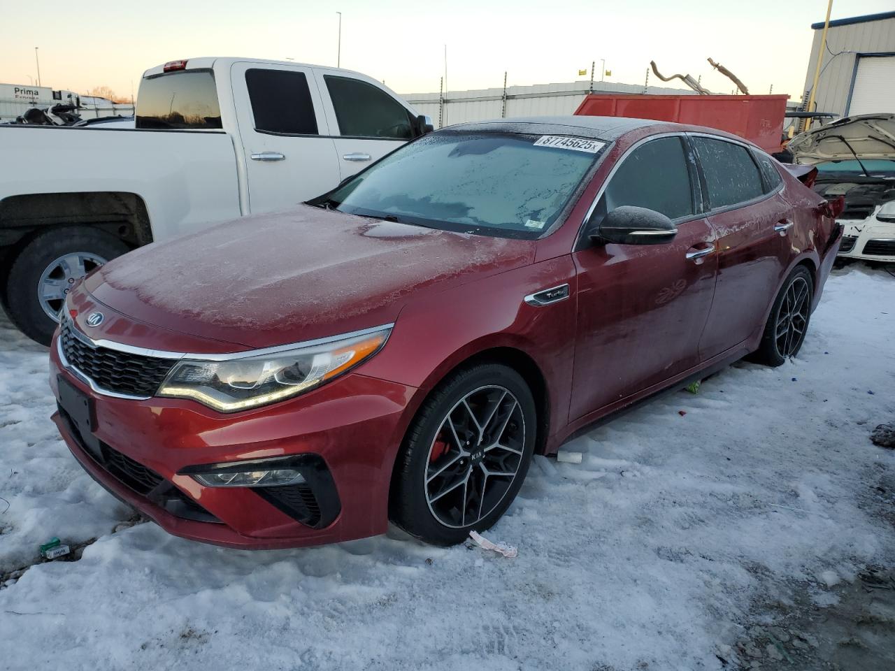 2019 KIA Optima VIN 5XXGW4L29KG287101