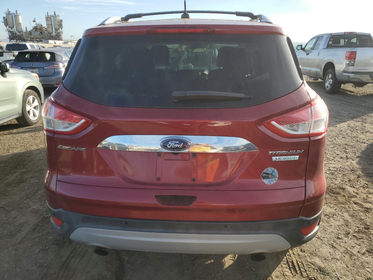 2014 Ford Escape VIN 1FMCU0J93EUB63963 Copart auction photo, side damage thumbnail 6