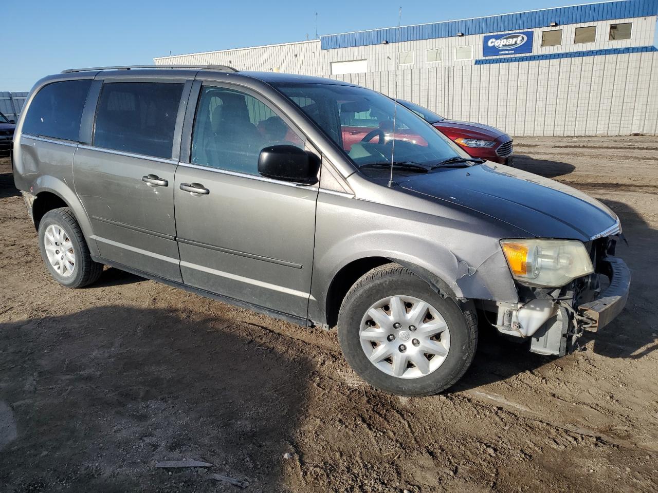 2010 Chrysler Town & Country VIN 2A4RR4DE7AR240156 Copart auction photo, rear end / front end damage thumbnail 4