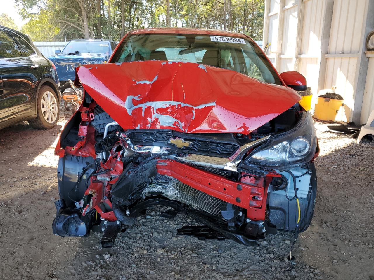 2021 Chevrolet Spark VIN KL8CD6SA4MC746913 Copart auction photo, front end damage thumbnail 5