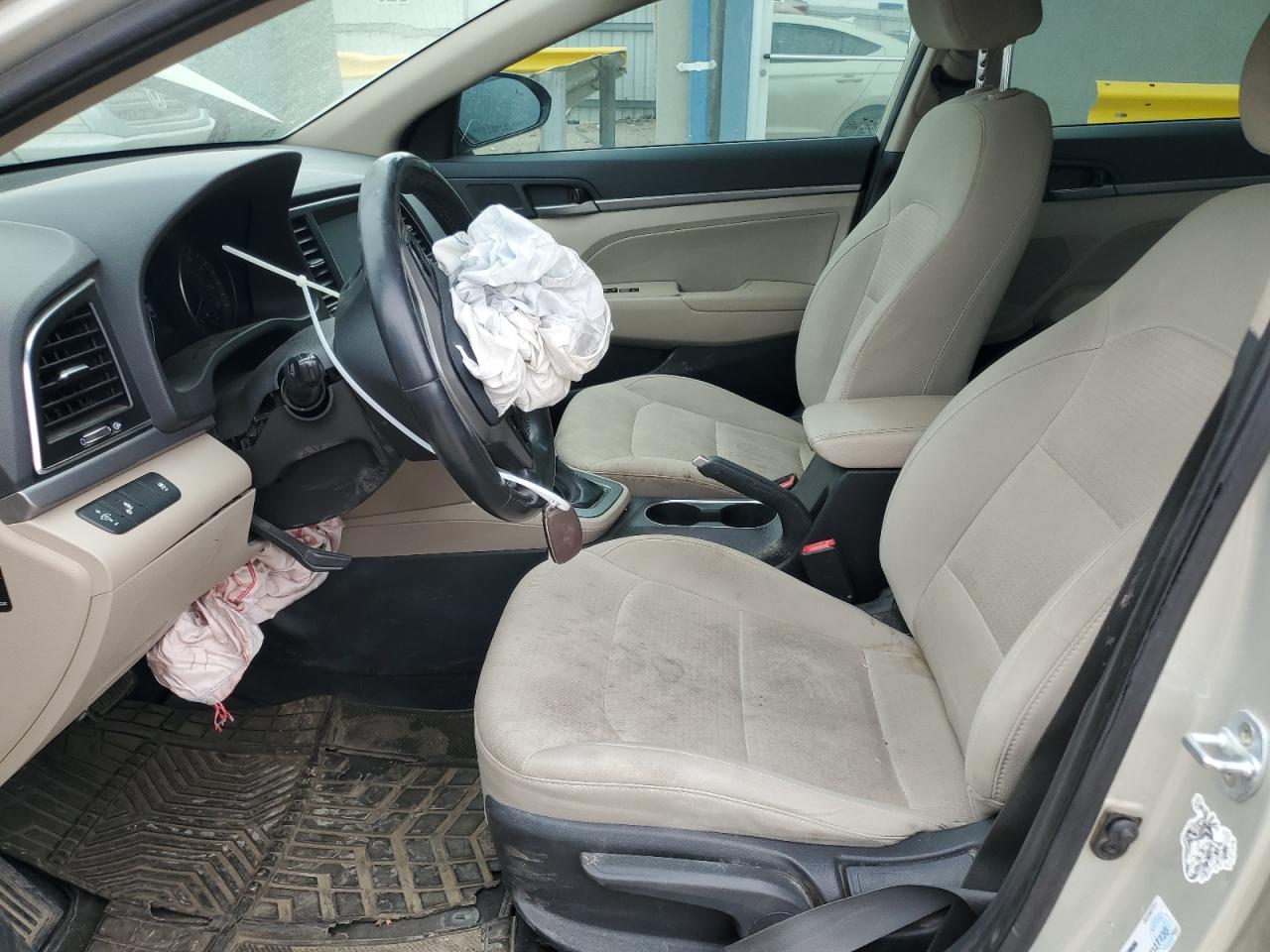 2017 Hyundai Elantra VIN 5NPD84LF4HH027735 Copart auction photo, front end / mechanical damage thumbnail 7