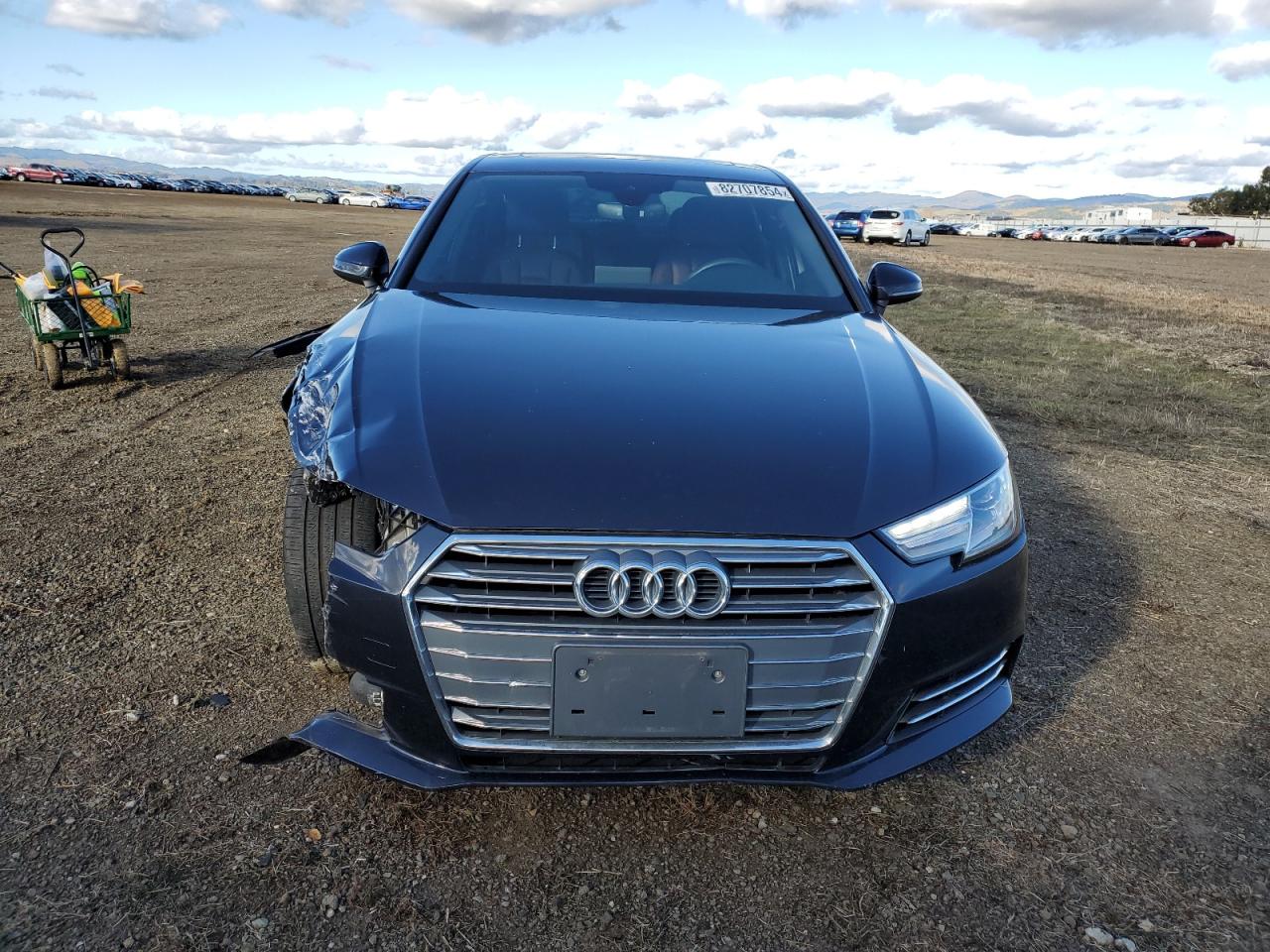 2017 Audi A4 VIN WAUGNAF44HN032851 Copart auction photo, front end damage thumbnail 5