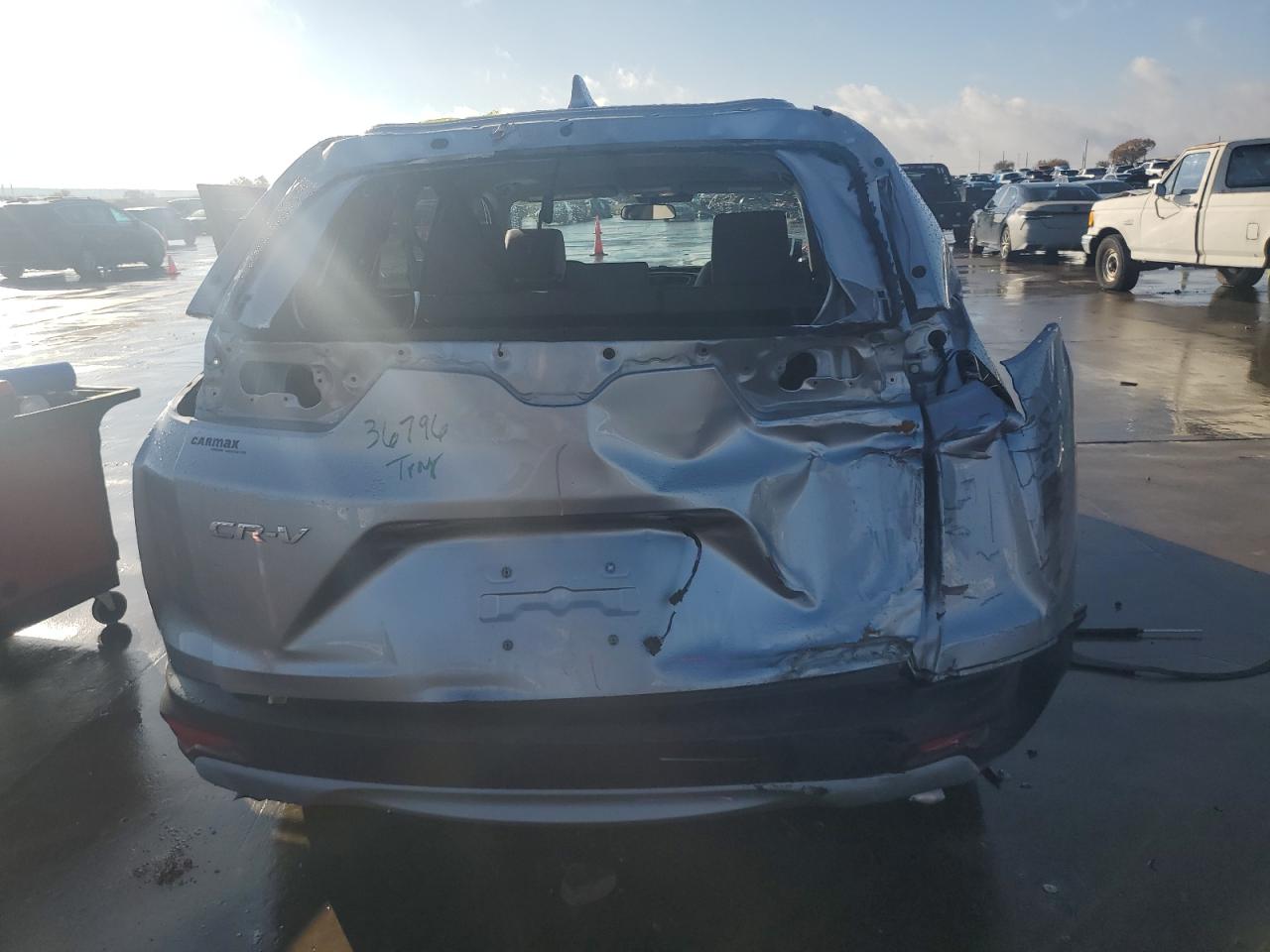2019 Honda CR-V VIN 5J6RW1H56KA008428 Copart auction photo, rear end damage thumbnail 6