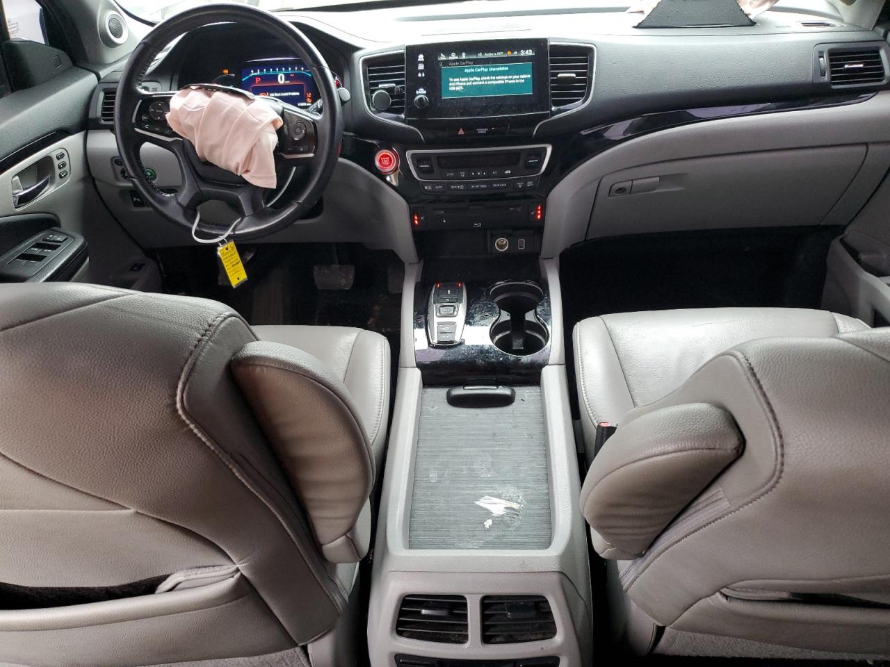 2019 Honda Pilot VIN 5FNYF6H67KB021283 Copart auction photo, front end damage thumbnail 8