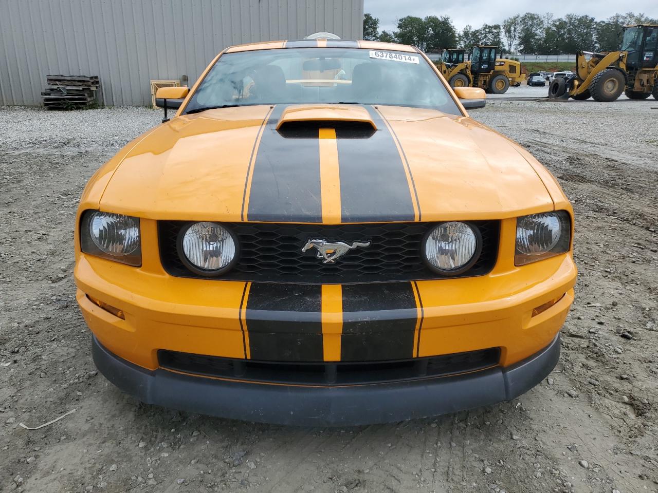 2007 Ford Mustang VIN 1ZVFT82H475310133 Copart auction photo, side damage thumbnail 5