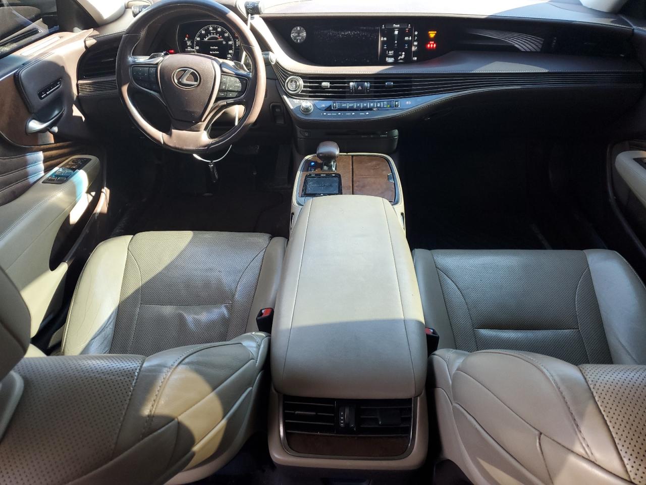 2018 Lexus LS VIN JTHC51FF5J5003978 Copart auction photo, rear end damage thumbnail 8