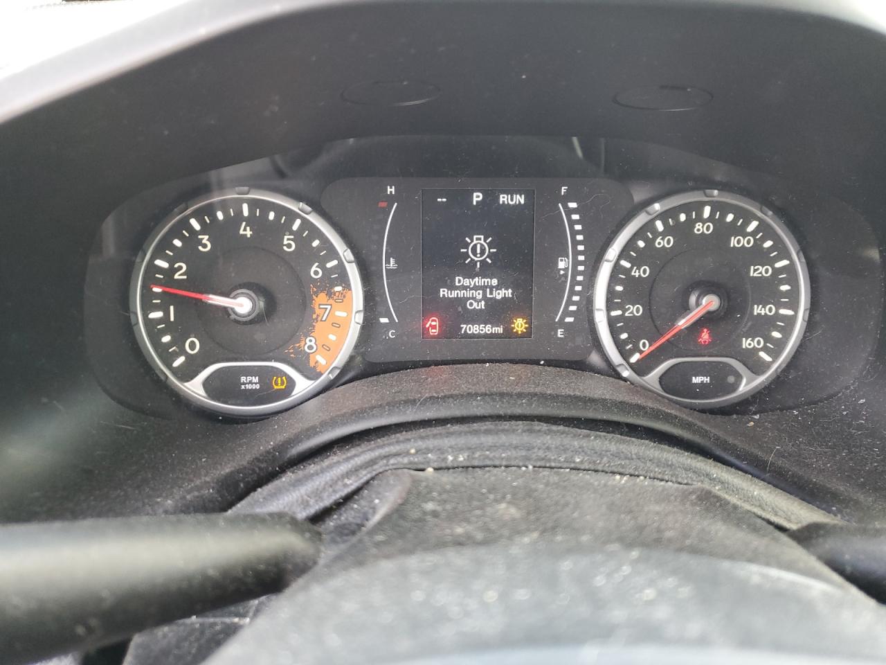 2017 Jeep Renegade VIN ZACCJBBB9HPG45076 Copart auction photo, front end damage thumbnail 9