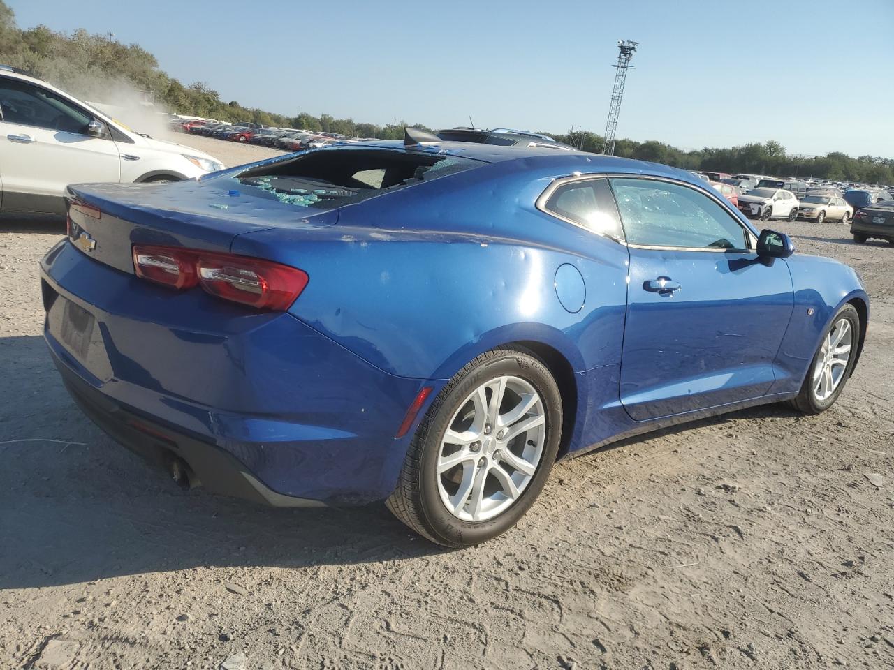 2019 Chevrolet Camaro VIN 1G1FB1RX6K0116115 Copart auction photo, hail / minor dent/scratches damage thumbnail 3