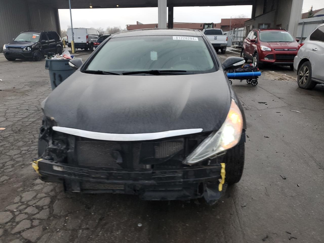 2012 Hyundai Sonata VIN 5NPEC4AB2CH471935 Copart auction photo, front end damage thumbnail 5