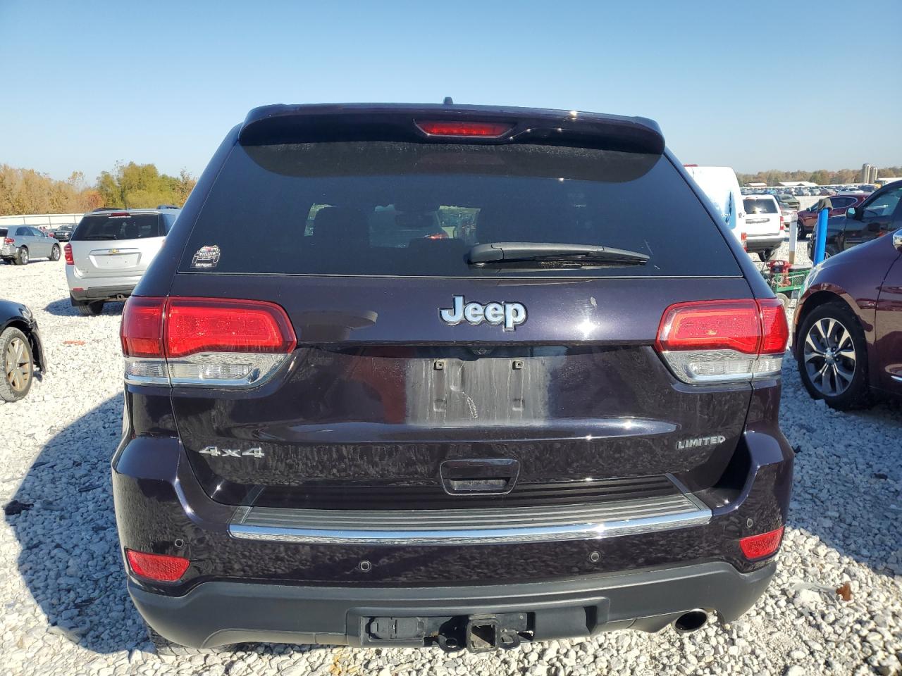 2021 Jeep Grand Cherokee VIN 1C4RJFBG4MC737126 Copart auction photo, front end / side damage thumbnail 6