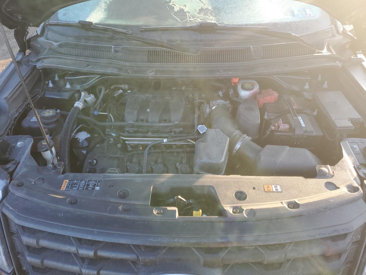 2016 Ford Explorer VIN 1FM5K8AR5GGA28658 Copart auction photo, front end / side damage thumbnail 12