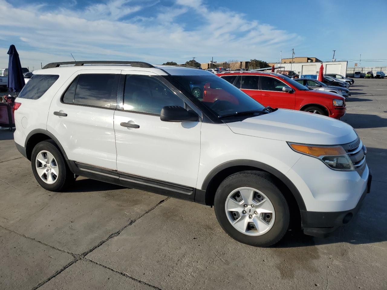 2014 Ford Explorer VIN 1FM5K7B88EGA07638 Copart auction photo, hail damage thumbnail 4
