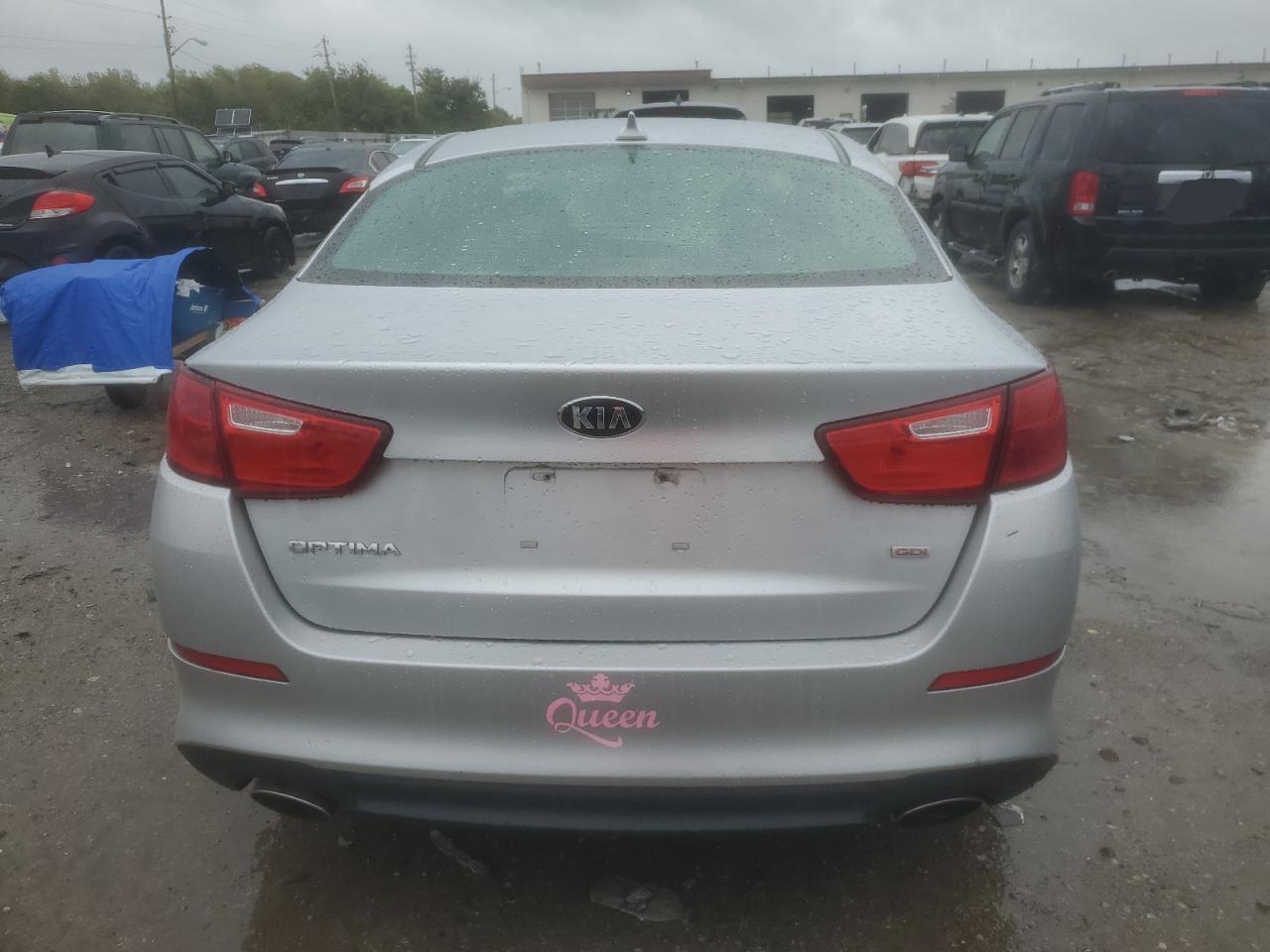 2015 KIA Optima VIN 5XXGM4A78FG481824 Copart auction photo, front end / minor dent/scratches damage thumbnail 6