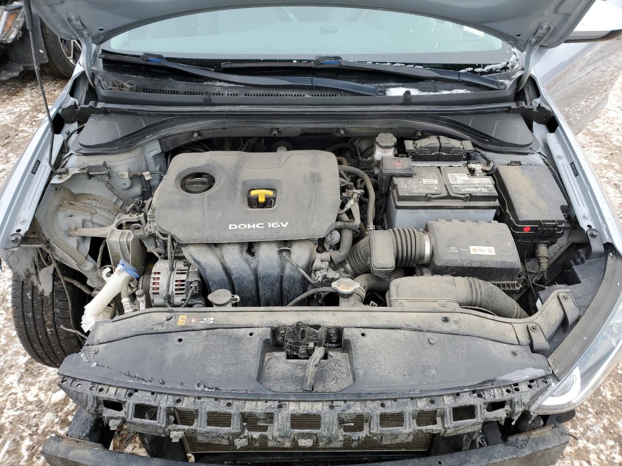 2017 Hyundai Elantra VIN 5NPD84LF2HH073578 Copart auction photo, front end damage thumbnail 12