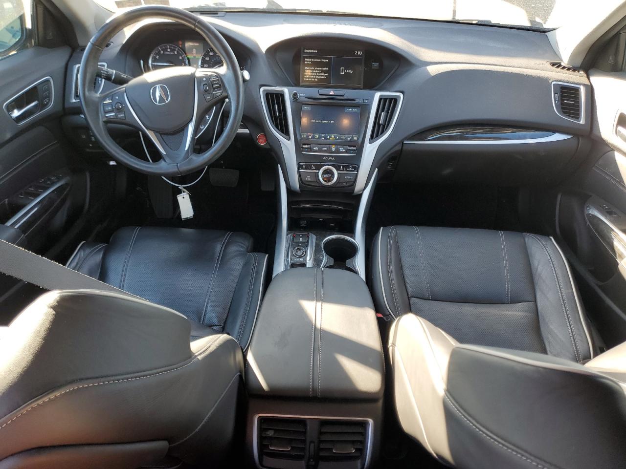 2019 Acura TLX VIN 19UUB3F49KA006028 Copart auction photo, front end damage thumbnail 8