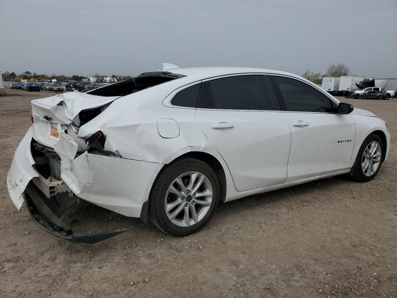 2018 Chevrolet Malibu VIN 1G1ZD5ST0JF192480 Copart auction photo, rear end / minor dent/scratches damage thumbnail 3